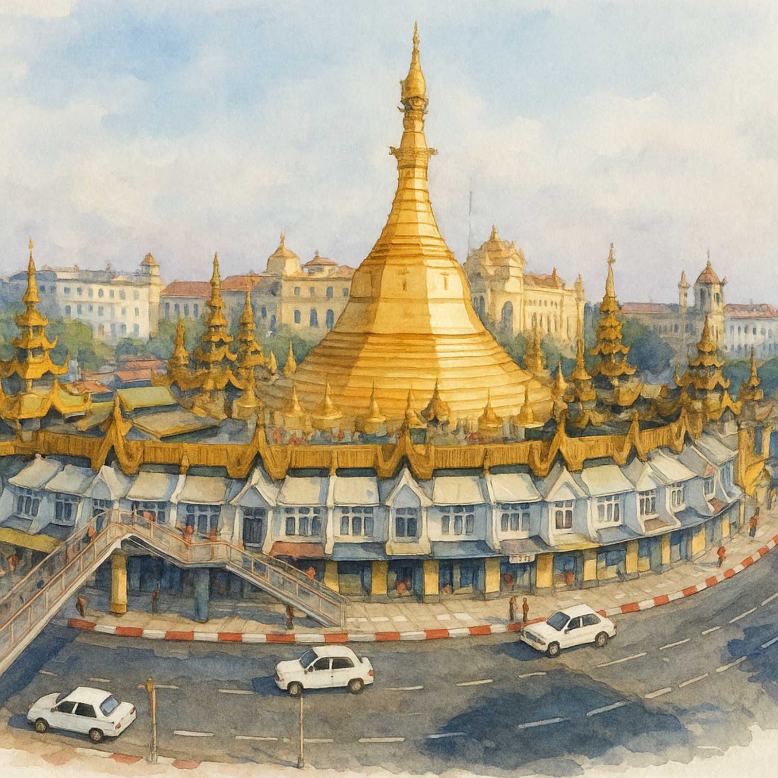 yangon , sule